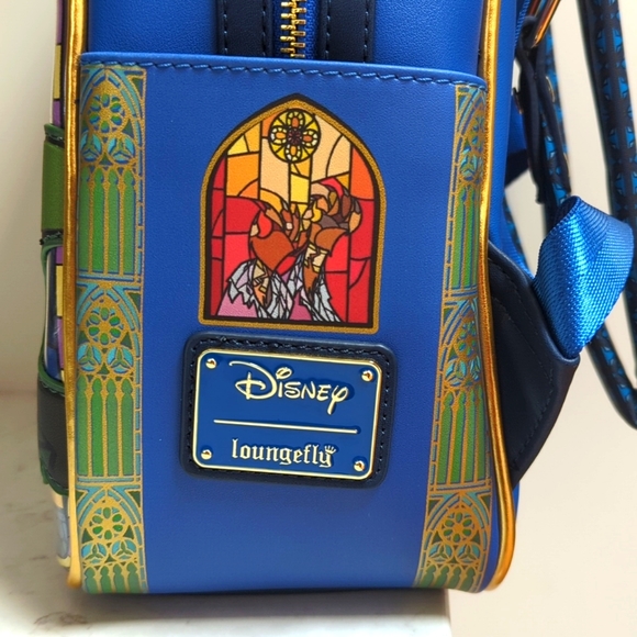Loungefly Exclusive Disney's Beauty and the Beast Enchantress Mini Backpack - Picture 8 of 11